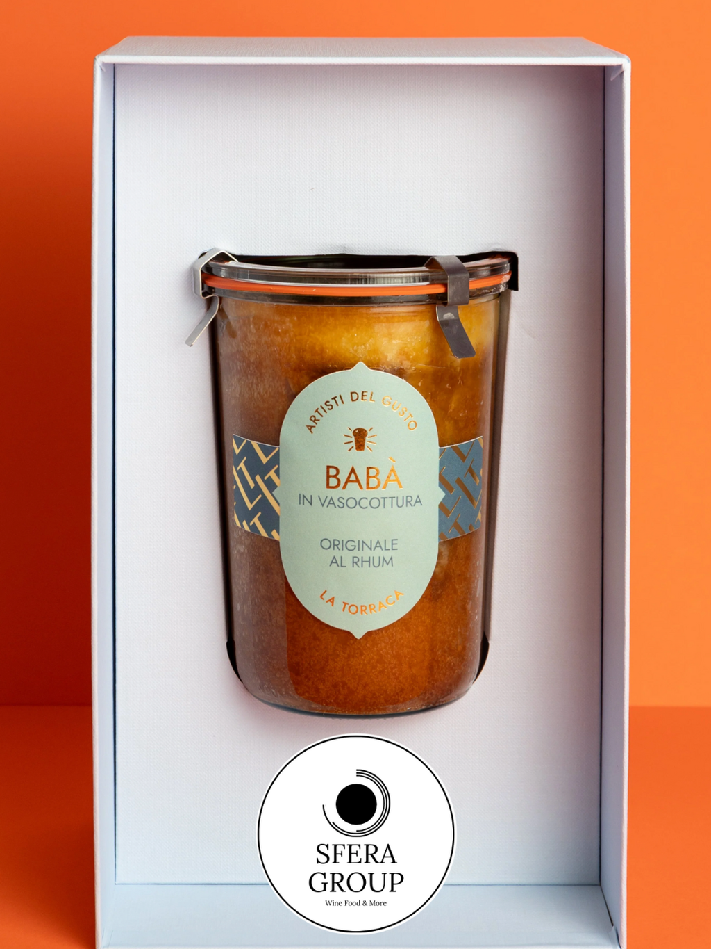 Baba Artisanal au Lait de Bufflonne en Cuisson sous Vide au Rhum