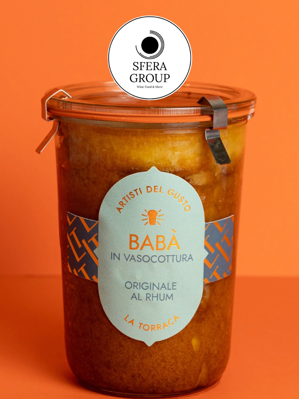 Baba Artisanal au Lait de Bufflonne en Cuisson sous Vide au Rhum